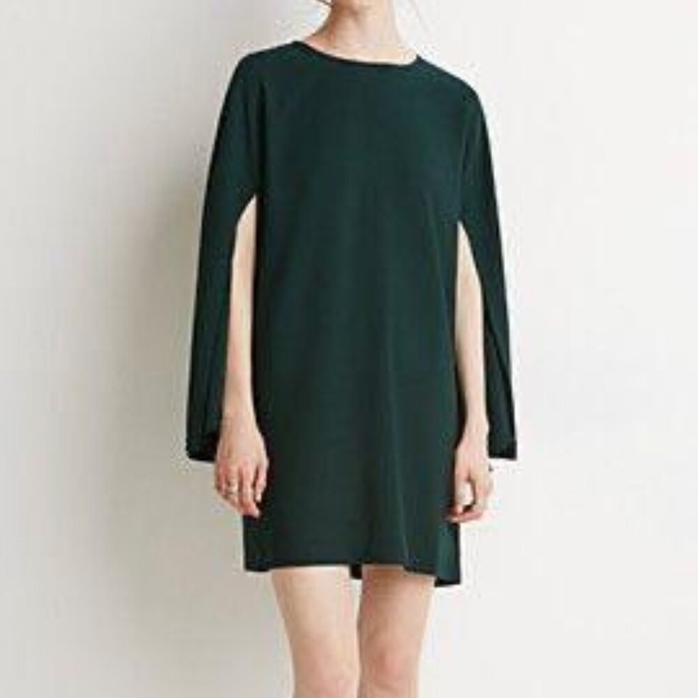Forever 21 Dark Green Shift Dress
